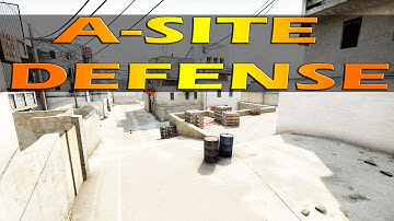 de_dust2 - CT A-site Defense Strategy