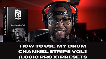 Drum Channel Strips Vol.1 (Logic Pro X 10.5) - Tutorial
