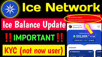 Ice Network Balance Update | $ICE টোকেন কোথায় গেল? | ICE KYC STEP 2