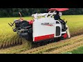 Amazing Rice Harvester in Japan