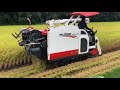 Amazing Rice Harvester in Japan