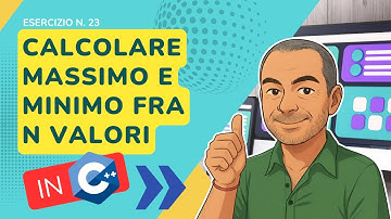 Esercizio C++ n. 23: calcolare il massimo e il minimo fra n numeri interi