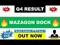 Mazagon Dock Q4 Results 2026 | Mazagon Dock Results Today | Mazagon Dock Share Latest News