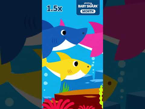 Быстрее Акудёнок!🦈 1.5х #Пинкфонг #BabyShark #shorts