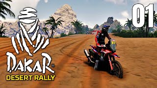 Dakar Desert Rally Career Mode | 01 | MOTORBIKES & FIRST IMPRESSIONS! | PS5 screenshot 5