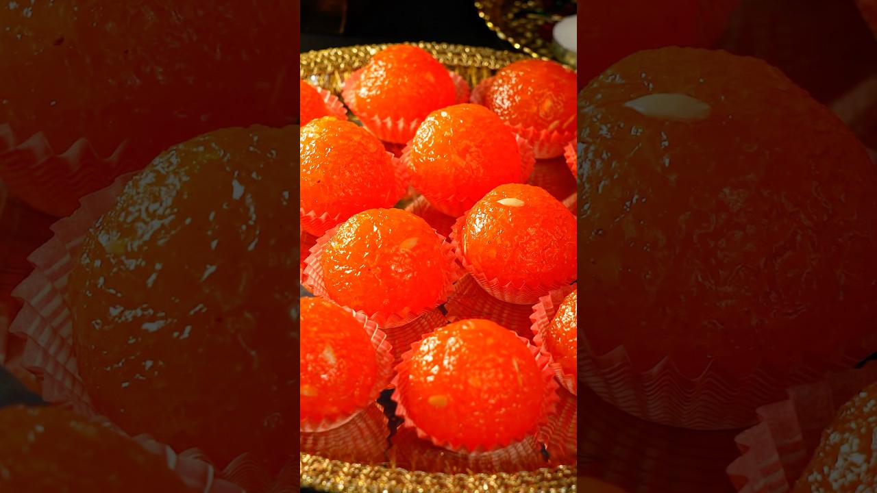 Motichur Laddu Without Besan 