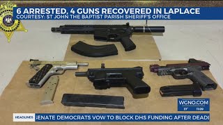 LaPlace shooting leads to arrest of six, including teenagers