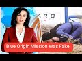 Katy Perry Blue Origin  mission was FAKE ???