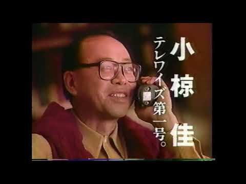 NTT　テレワイズ　小椋佳　懐かCM　1993年11月　市外通話割引サービス