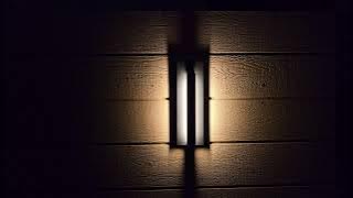 Modern PIR Motion Sensor Outdoor LED Wall Light