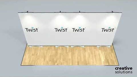 Twist Banners | Modular Display System | Exhibition Stands