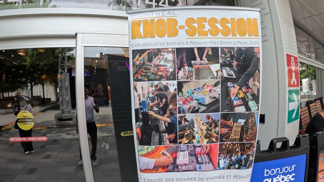 Montreal Knob Session 2025 – Synth & Pedal Expo at MUTEK!