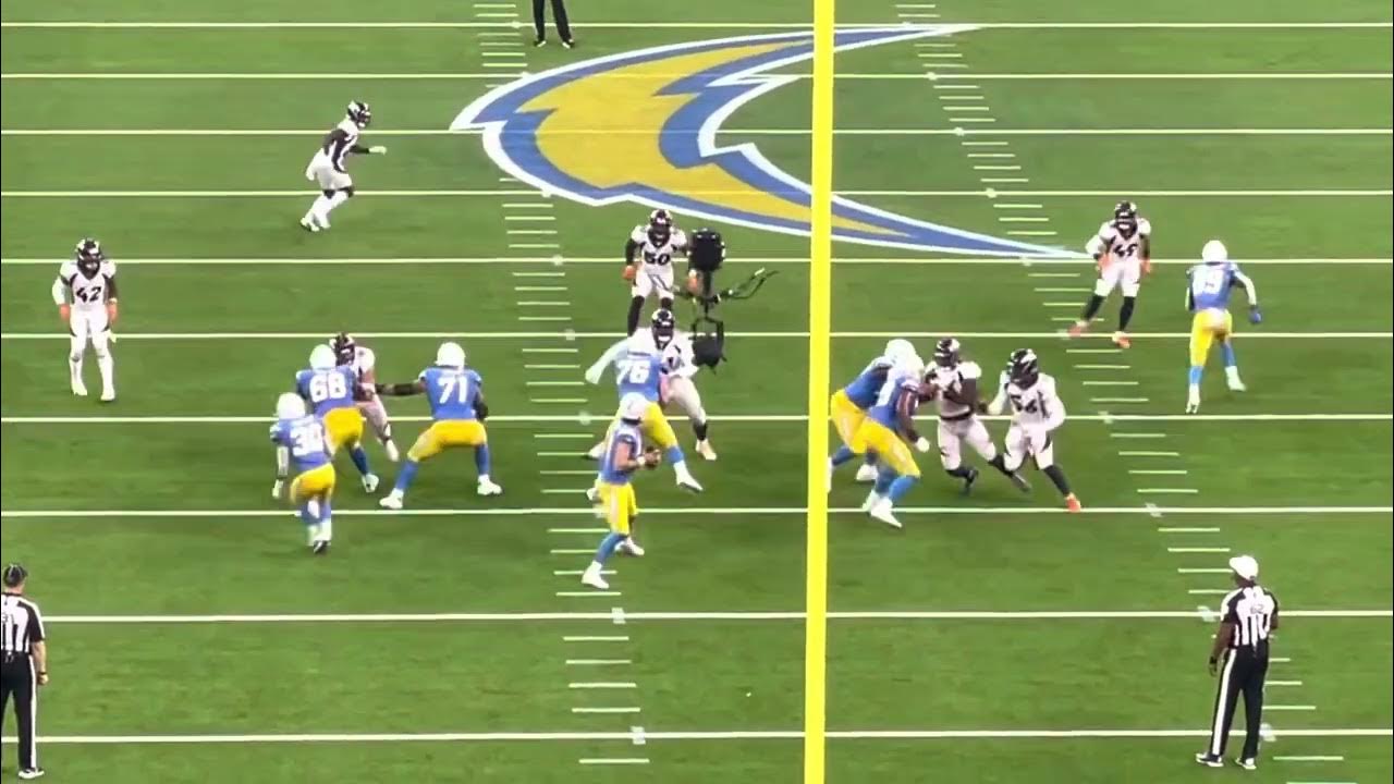 Justin Herbert to Donald Parham Jr Chargers Vs Broncos MNF YouTube