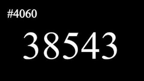 Count up 4001st to 4100th prime numbers! 1st channel.