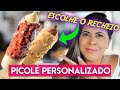 Picolé RECHEAVEL 😱 Escolhe a Cobertura na Hora!!! Nutella, Leite Moça, Ovomaltine e Outros