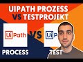 UiPath erklärt: Prozess vs. Testautomatisierungsprojekt – Was ist der Unterschied?