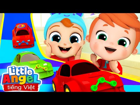 Video Bé Học Lắp Ráp Mô Hình Ô Tô | Dạy Trẻ Thông Minh Sớm |... - YouTube