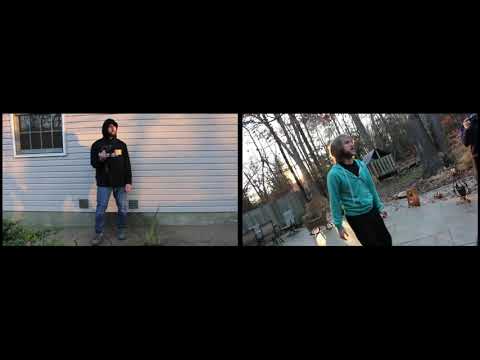 Psycho Dad Splits Computer Both Angles