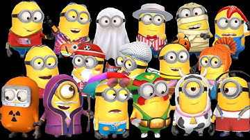 Minion Rush Despicable me - Running game - ALL COSTUME