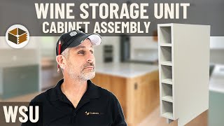 Wine Storage Unit Cabinet Assembly (WSU) | RTA Cabinet Assembly