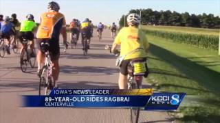 89-year-old RAGBRAI rider receives kind gestures on route