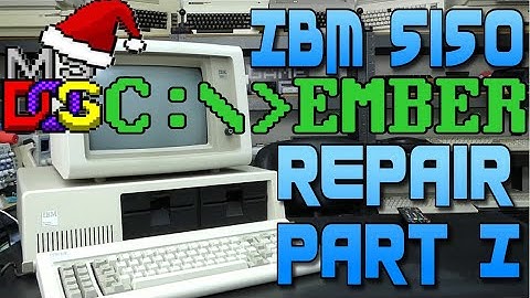 IBM 5150 Repair PART I #Doscember2021