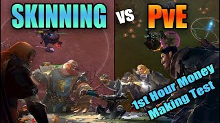 How Much Can You Make In The 1st Hour | Gathering vs PvE Money Making Test | New F2P Character