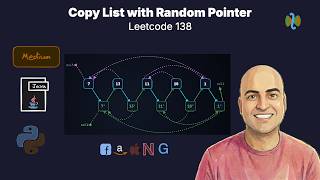 Copy List with Random Pointer - Leetcode 138 | HashMap vs O(1) Space Trick (Java & Python)