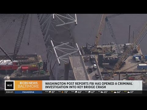 Baltimore launches legal action in Key Bridge collapse; FBI investigating