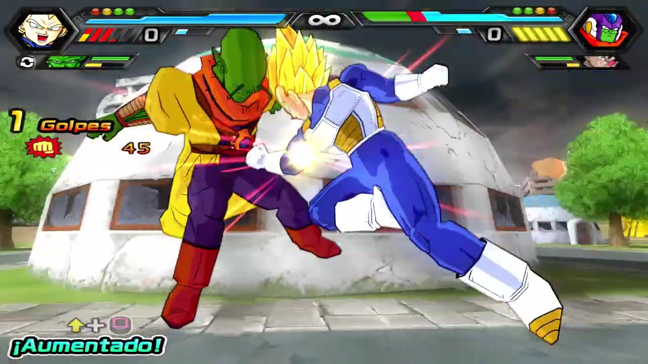 Guerreros Z vs Villanos de rencor Tsufuru | Dragon Ball Z Budokai Tenkaichi 4 | Combate