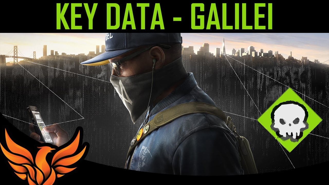 Galilei - Key Data Location Watch Dogs 2 - YouTube