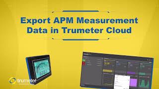 How To Export Apm Measurement Data In Trumeter Cloud