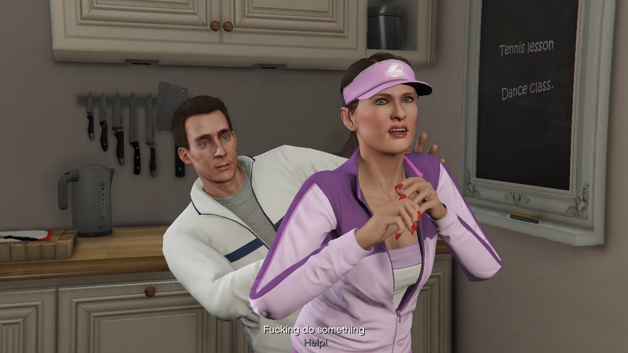 GTA V Amanda And Kyle Tennis Coach Was Alerted YouTube 
