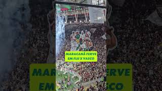 MARACANÃ FERVENDO PARA FLUMINENSE X VASCO | #shorts | ge.globo