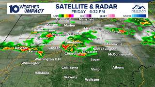 LIVE RADAR: Storms moving through central Ohio Friday evening