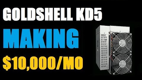 Goldshell Kd5 miner Profitability reviews | Why you should mine Kadena #GoldshellKd5