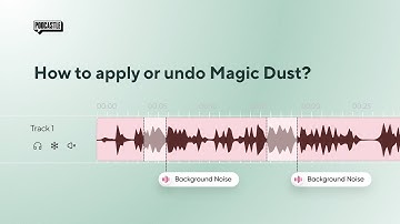 How to Remove Noise From Your Audio With Podcastle’s Magic Dust