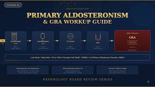 HTN + Hypokalemia: The Renin-Aldo Framework — Primary Aldosteronism & GRA | Nephrology Ep 4A