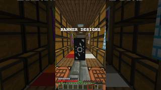 White Banner Design🎱 #minecraft #banner #white
