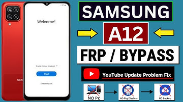 Samsung Galaxy A12 Frp Bypass Without PC | You-tube Update Fix | Samsung SM-A127F/DS | Frp Unlock