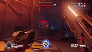 Overwatch: Reaper spawn killing to win the game