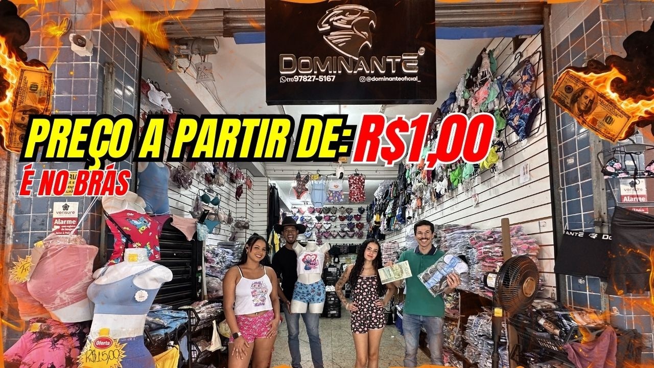 💰🔥 FORNECEDOR DE CUECA | BABY DOLL | MEIAS | PIJAMAS COM PREÇOS MUITO BARATO! | É NA DOMINANTE💰🔥