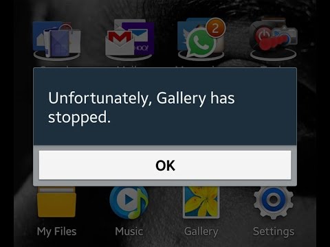 How to fix Unfortunately Gallery has Stopped in Android Phone & Tablet