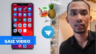 Cara Kecilkan Saiz Video Menggunakan Komputer dan Handphone (Telegram)