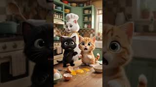 Mom Cat vs. 2 Naughty Kittens! 😹🔥 #ai #cat #funny #cartoon #catcartoon #cats #catvideos #aicartoon