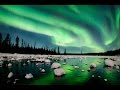 Northern light in Swedish Lapland - real time video!