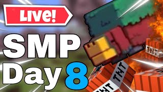 *Live* New Minecraft Update! | SMP Day 8 | Tales And Trails