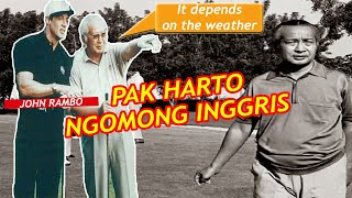 Langka!!! Pak Harto Berbicara Bahasa Inggris