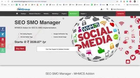 WHMCS SEO SMO Manager - Installation & Configuration - English