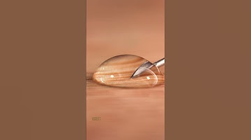 Thumbnail of Air Bubble Inside Water Drop | Original sounds created by @OddioStudio    Follow this Foley artist!